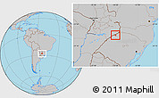 Gray Location Map of Horizontina