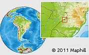 Physical Location Map of Horizontina
