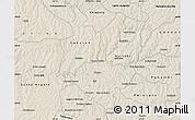 Shaded Relief Map of Ijui