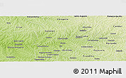Physical Panoramic Map of Ijui