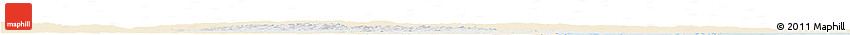 Classic Style Horizon Map of Jaguarao, single color outside