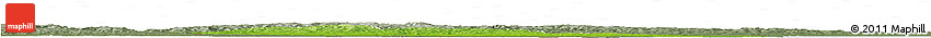 Physical Horizon Map of Jaguarao, semi-desaturated