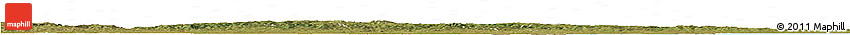 Satellite Horizon Map of Jaguarao