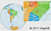 Political Location Map of Mata