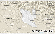 Classic Style 3D Map of Montenegro