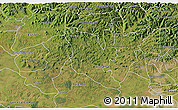 Satellite 3D Map of Montenegro