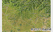 Satellite Map of Montenegro