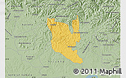 Savanna Style Map of Montenegro
