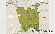 Satellite 3D Map of Rio Pardo, shaded relief outside