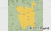 Savanna Style Map of Rio Pardo