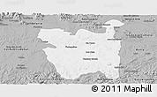 Gray Panoramic Map of Rio Pardo