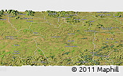 Satellite Panoramic Map of Rio Pardo