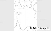 Blank Simple Map of Rio Pardo, no labels