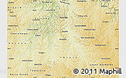 Physical Map of Sananduva
