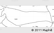 Blank Simple Map of Sapucaia do Sul