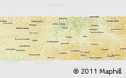 Physical Panoramic Map of Tapejara