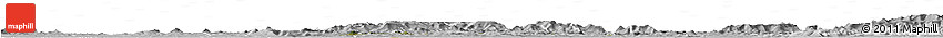 Satellite Horizon Map of Triunfo, lighten, desaturated