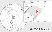 Blank Location Map of Triunfo, highlighted parent region