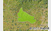 Physical Map of Triunfo, satellite outside