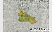 Satellite Map of Triunfo, lighten, semi-desaturated