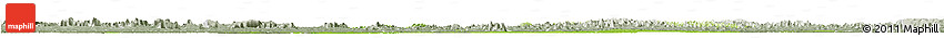 Physical Horizon Map of Machadinho, semi-desaturated