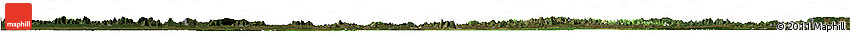 Satellite Horizon Map of Machadinho, darken