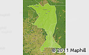 Physical Map of Machadinho, satellite outside