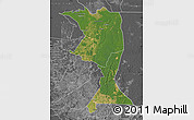 Satellite Map of Machadinho, desaturated