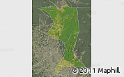 Satellite Map of Machadinho, semi-desaturated