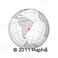 Outline Map of Camboriu