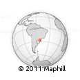 Outline Map of Erval Velho