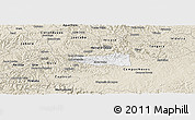 Classic Style Panoramic Map of Erval Velho