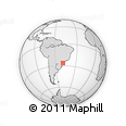 Outline Map of Jaragua Do Sul
