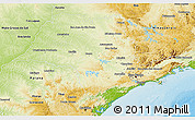 Physical 3D Map of Sao Paulo