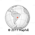 Outline Map of Alto Alegre