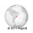 Outline Map of Boituva