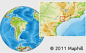 Physical Location Map of Cajamar