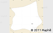 Classic Style Simple Map of Cajamar