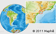 Physical Location Map of Cubatao
