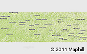 Physical Panoramic Map of General Salgado