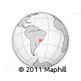 Outline Map of Indaiatuba
