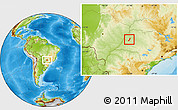 Physical Location Map of Lavinia
