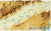 Physical 3D Map of Lorena