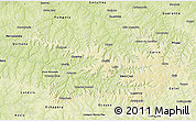 Physical 3D Map of Marilia