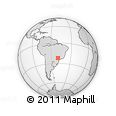 Outline Map of Marilia