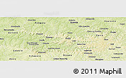 Physical Panoramic Map of Marilia