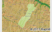 Physical Map of Mirandopolis, satellite outside