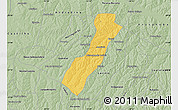 Savanna Style Map of Mirandopolis