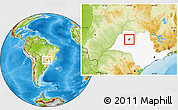Physical Location Map of Planalto, highlighted parent region