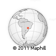 Outline Map of Planalto